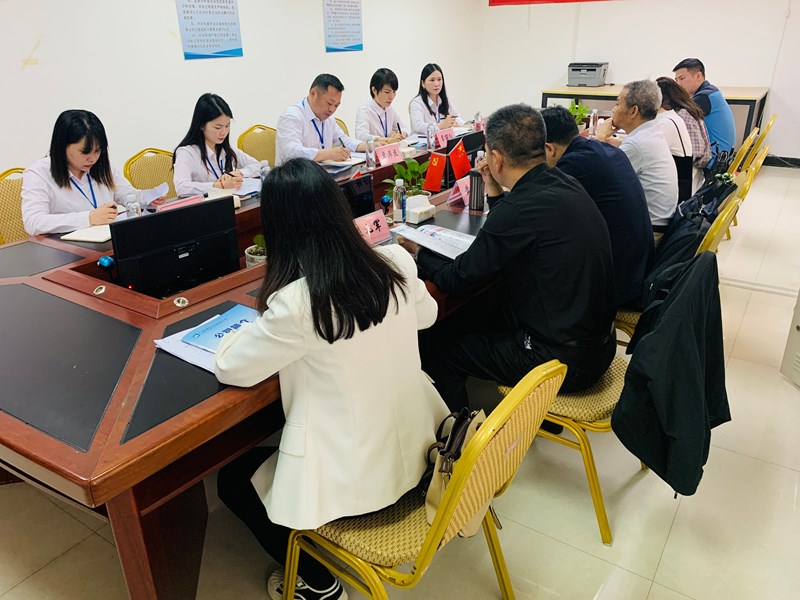 2024年3月27日，自治區(qū)財政廳領(lǐng)導(dǎo)蒞臨我公司開展調(diào)研工作